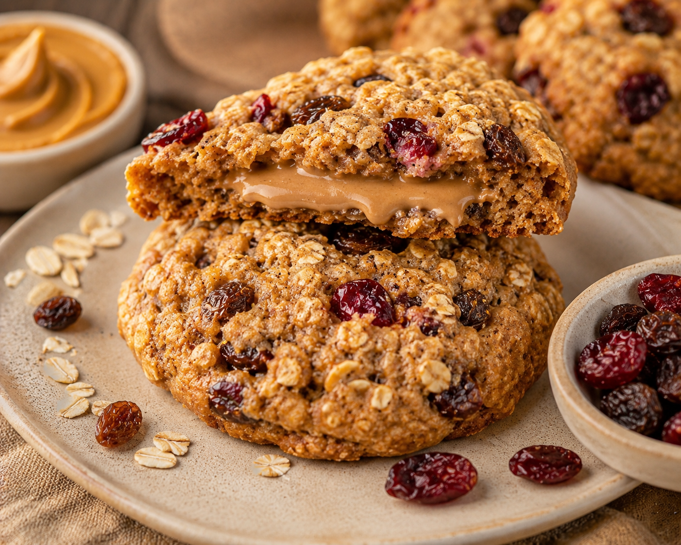 Oatmeal Raisin Cranberry Cookie